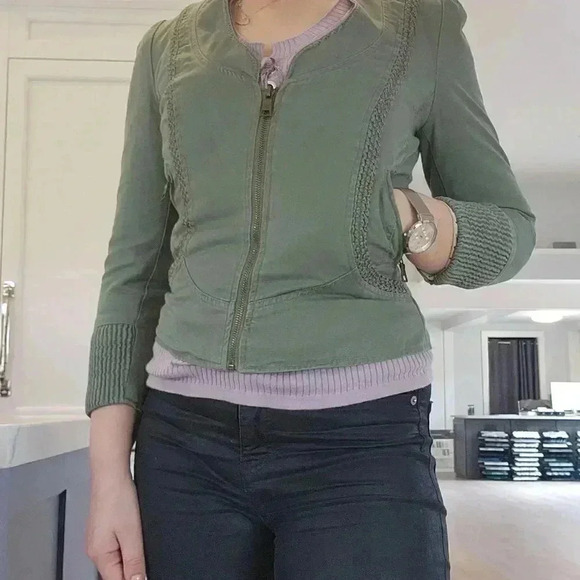 Zara green jacket - Picture 7 of 8